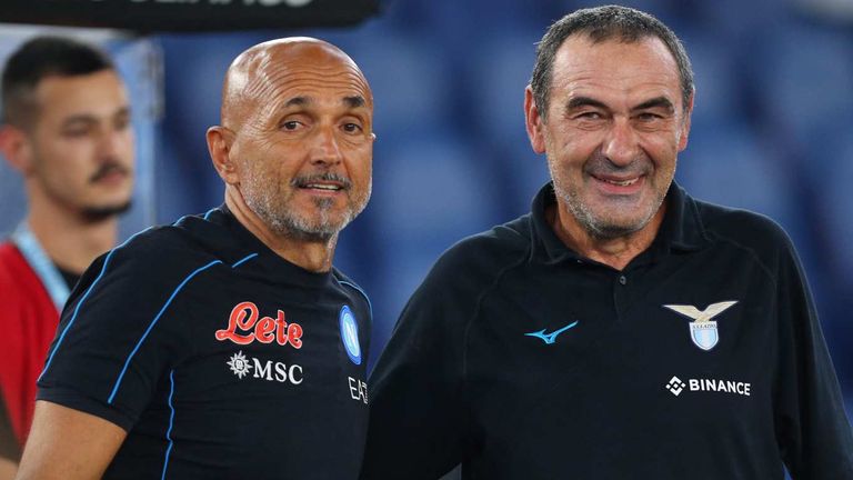 Die Trainer Luciano Spalletti und Maurizio Sarri haben im italienischen Fußball schon einige Arbeitsgeber gehabt.