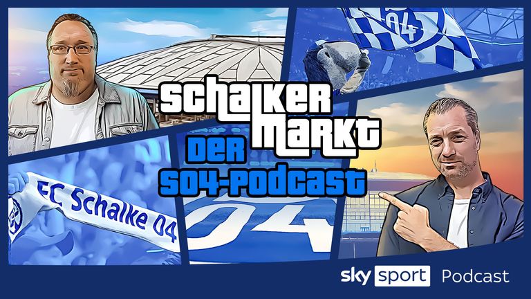 Der neue S04-Podcast "Schalker Markt" von Sky Sport ab sofort immer montags wo es Podcasts gibt. 