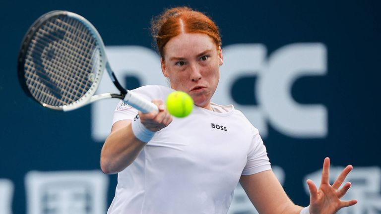 Ella Seidel musste sich in Guangzhou der US-Amerikanerin Claire Liu geschlagen geben.