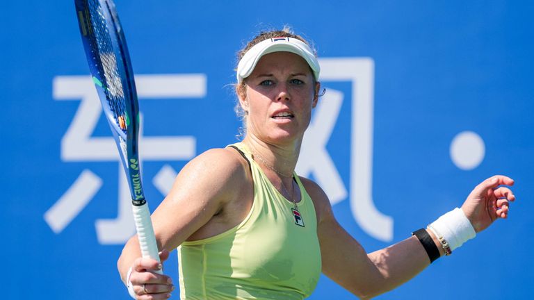 Laura Siegemund überrascht in Wuhan.