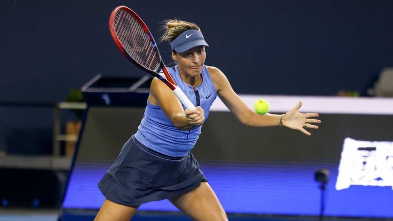 Tatjana Maria ist bei ihrer Asien-Tour zum dritten Mal nacheinander in der ersten Runde gescheitert.