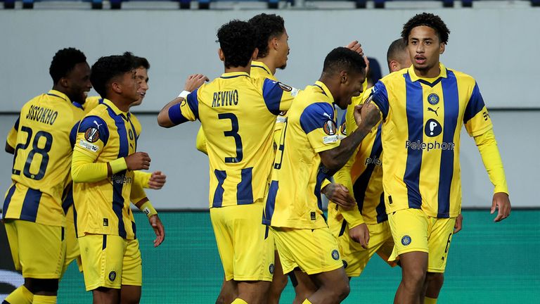 Die Spieler von Maccabi Tel Aviv müssen beim Europa-League-Spiel bei Aston Villa ohne Fans auskommen.