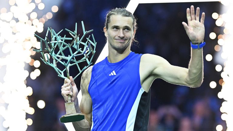 Alexander Zverev gewann 2024 das Masters-Turnier in Paris.