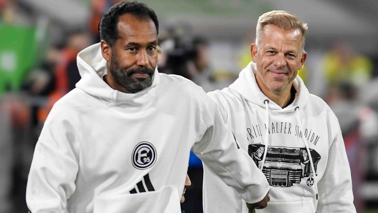 Markus Anfang  (r.) wird Nachfolger von Daniel Thioune bei Fortuna Düsseldorf.