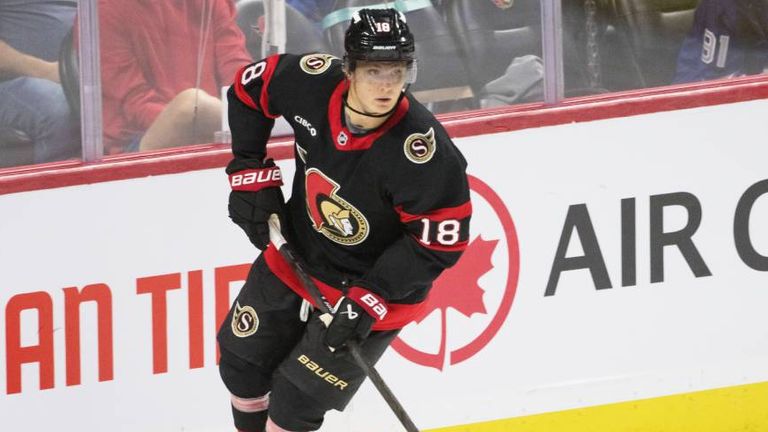Tim Stützle war in der abgelaufenen Saison Top-Scorer der Ottawa Senators