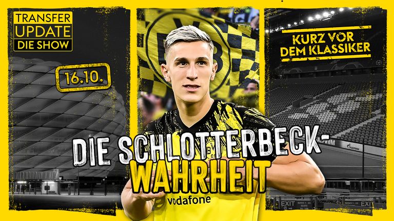 Heute in "Transfer Update":  Neues zu Schlotterbeck – Asllani für Lewandowski? – Bayerns Gnabry-Plan