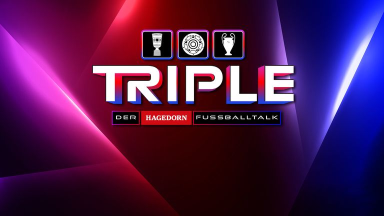 In jeder Champions-League-Woche läuft auf Sky Sport 'Triple – der Hagedorn Fußballtalk'.