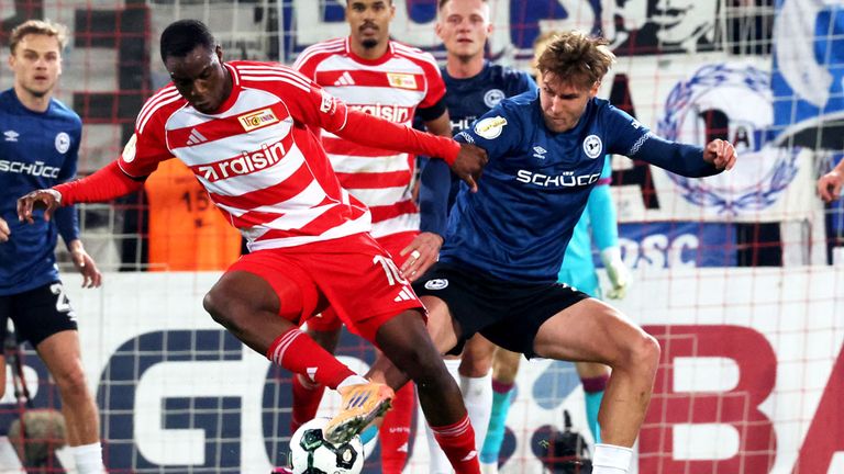 Union Berlin gewinnt gegen Arminia Bielefeld in einem umkämpften Pokal-Fight 2:1.