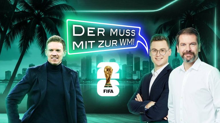 Für die Sky Sport Reporter Dennis Bayer und Sven Töllner muss Julian Nagelsmann Noah Atubolu und Anton Stach zur WM mitnehmen. 