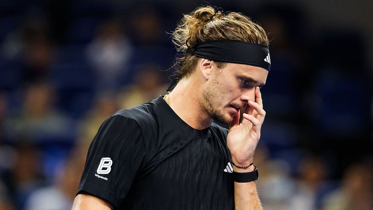 Alexander Zverev ist wieder angeschlagen.