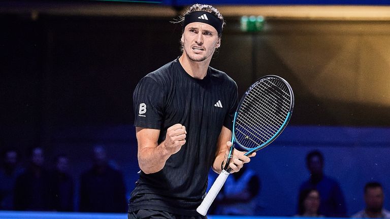 Alexander Zverev steht in Wien im Finale.