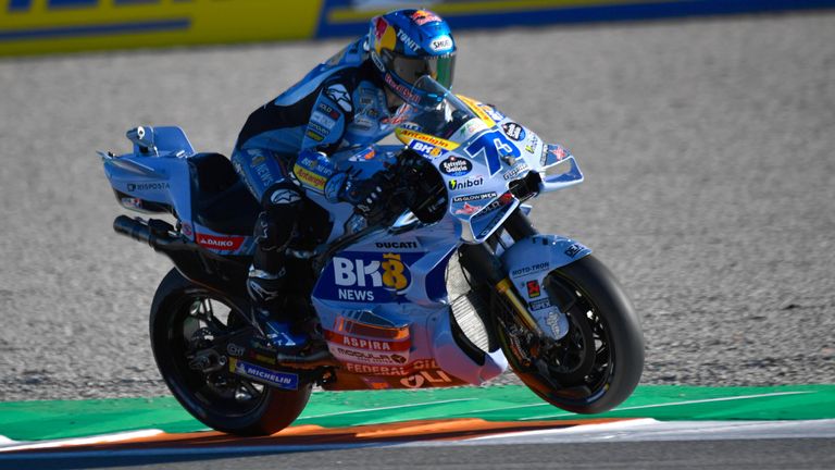 Alex Marquez gewinnt den Valencia-Sprint.