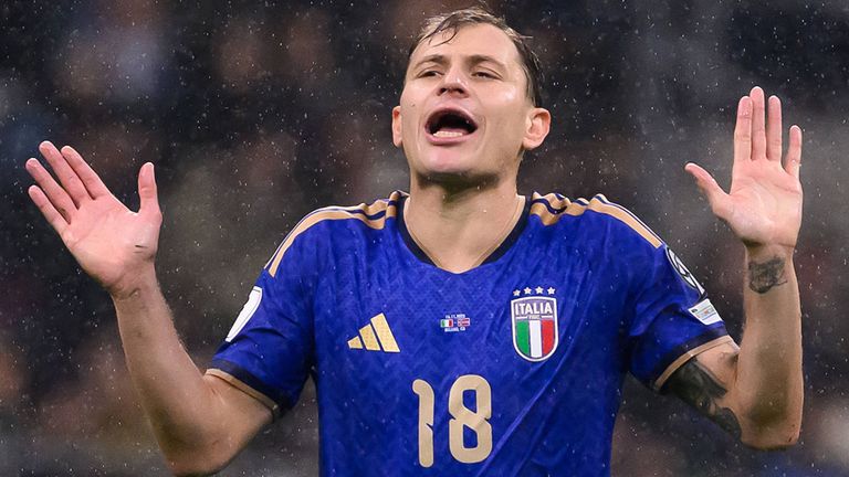 Nicolo Barella steht mit Italien in den WM-Playoffs vor einer schweren Aufgabe.