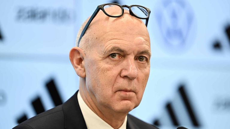 DFB-Präsident Bernd Neuendorf hat klare Ansprüche an die Qualifikationsspiele der Nationalmannschaft.