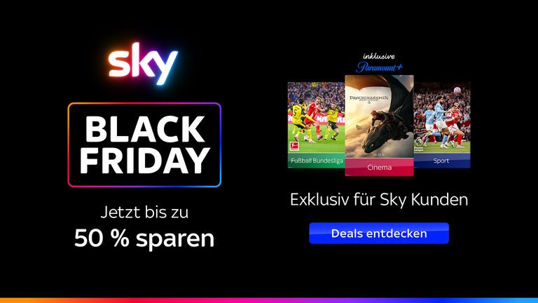 Exklusiv für Sky Kunden - unsere Black Friday Deals