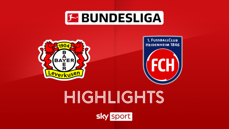 Spieltag 10: Bayer Leverkusen - 1. FC Heidenheim - 2025/26 - 1.Bundesliga