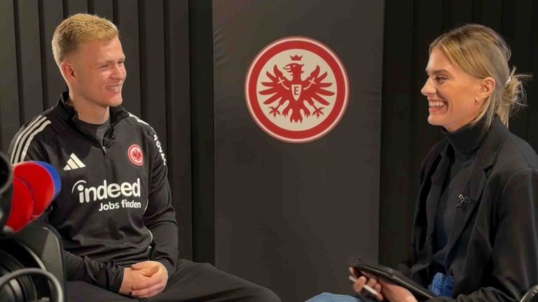 Jonathan "Jonny" Burkardt im exklusiven Interview mit Sky Sport.