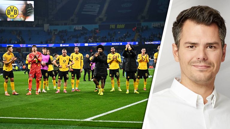 Für Sky Reporter Jesco von Eichmann fehlt es beim BVB an Qualität. 