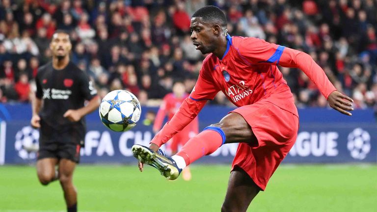 Ousmane Dembele steht Paris Saint Germain gegen den FC Bayern zur Verfügung.