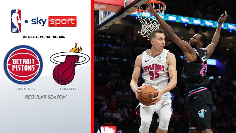 Detroit Pistons @ Miami Heat – die Highlights | NBA