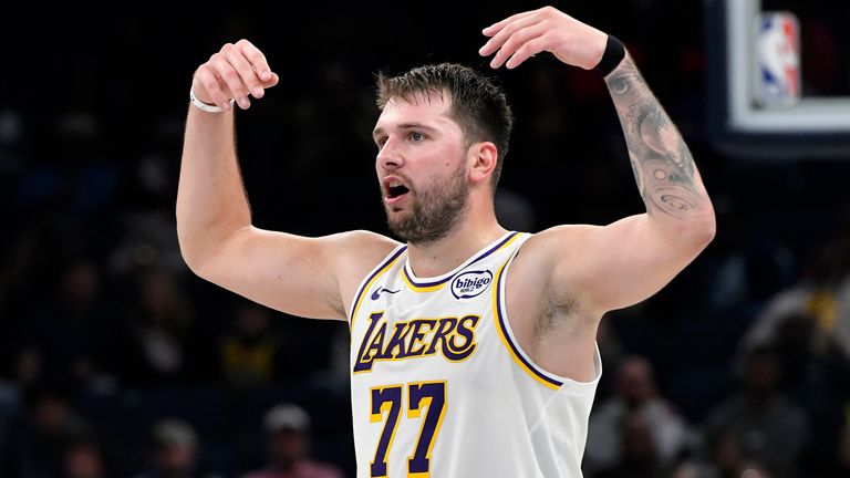 Luka Doncic hat die Lakers zum nächsten Sieg geführt.