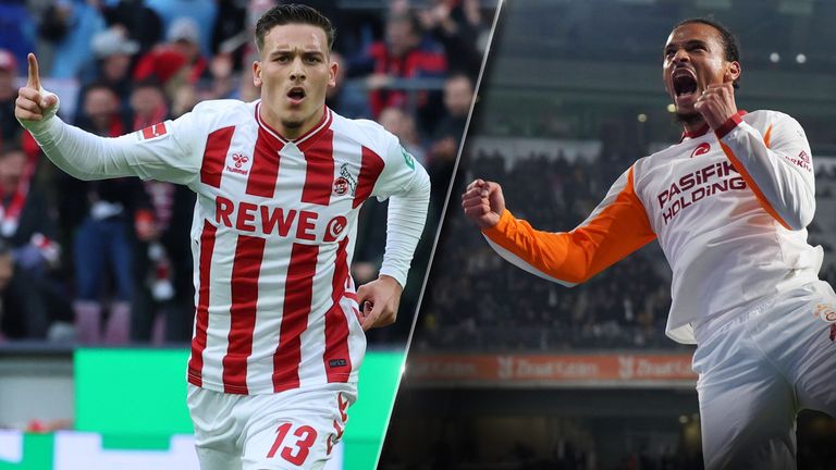 Die Freude ist groß: Said El Mala (l.) und Leroy Sane stehen im DFB-Aufgebot.