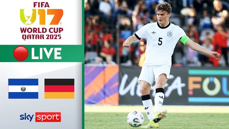 Im letzten Gruppenspiel trifft die deutsche U17 auf El Salvador - LIVE im kostenlosen Stream.
