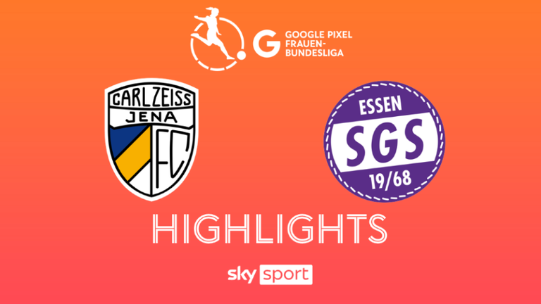 Spieltag 10: Carl-Zeiss Jena - SGS Essen - 2025/26 - Frauen Bundesliga