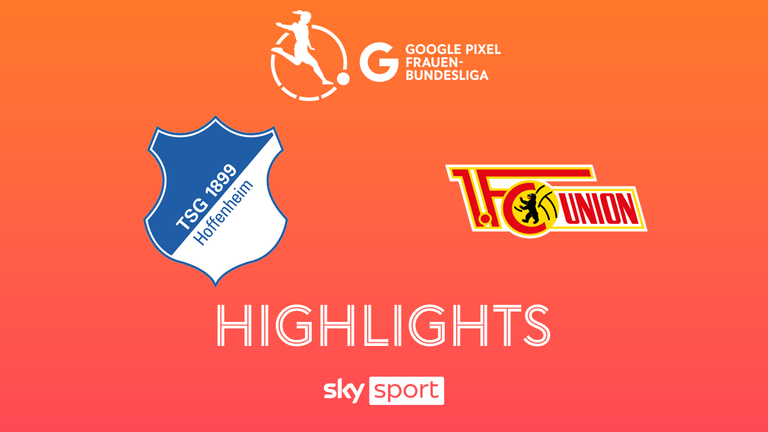 Spieltag 12: TSG 1899 Hoffenheim - 1.FC Union Berlin - 2025/26 - Frauen Bundesliga