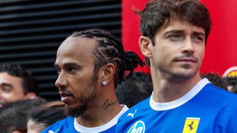 Lewis Hamilton (li.) und Charles Leclerc melden sich nach Team-Chef Äußerungen zu Wort.