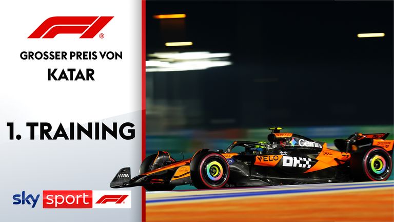 Im 1. Freien Training von Katar dominieren die Fahrer in Papaya-Orange das Geschehen - Piastri fährt vor Teamkollege Norris die schnellste Zeit. Ralf Schumacher muss sich einem ungewollten Reaktionstest unterziehen.
