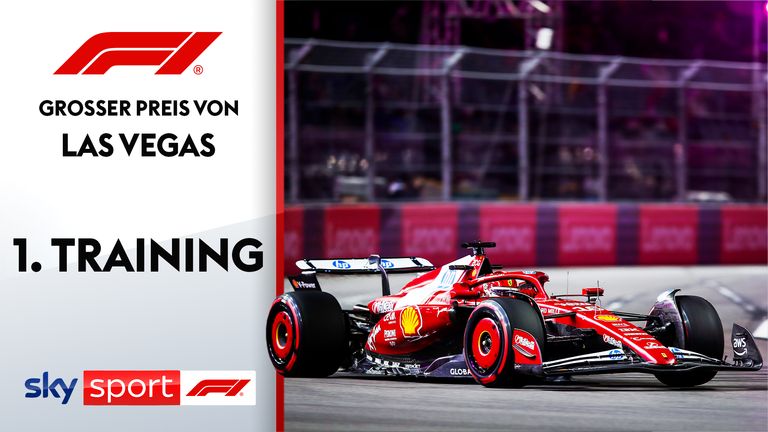 Formel 1: Großer Preis von Las Vegas - die Highlights vom 1. freien Training