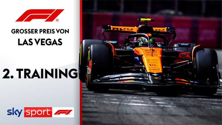 Formel 1: Großer Preis von Las Vegas - die Highlights vom 2. Freien Training