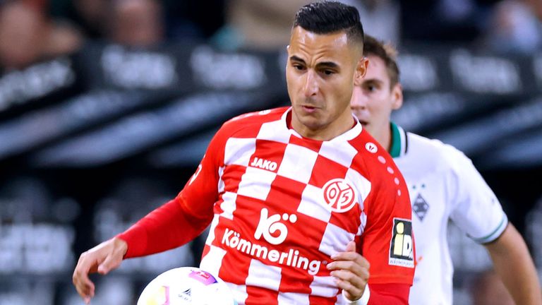Anwar El Ghazi spielte 2023 für Mainz 05. Er absolvierte drei Spiele für die Mainzer.