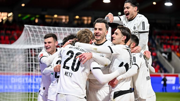 Borussia Mönchengladbach gewinnt in Heidenheim.