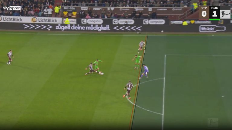 Am Millerntor auf St. Pauli fiel gegen Gladbach zum wiederholten Male in dieser Saison die halbautomatische Abseitserkennung aus. 