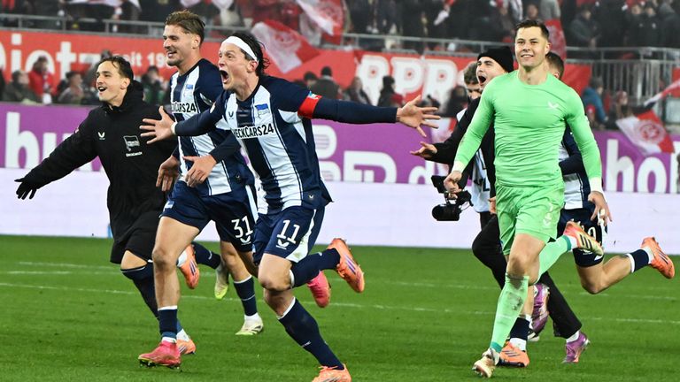 Hertha BSC reitet auf einer Erfolgswelle.