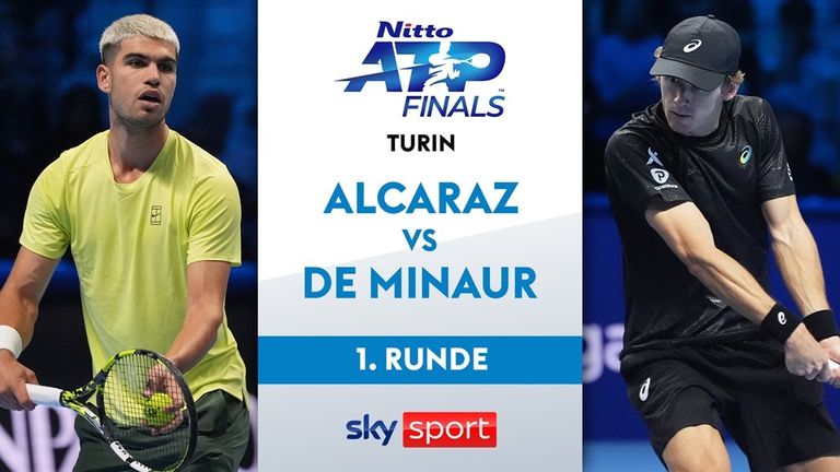 Carlos Alcaraz macht auf der Jagd nach seinem Premierentitel bei den ATP Finals von Beginn an ernst. Der spanische Weltranglistenzweite setzt sich im ersten Gruppenspiel in Turin erwartungsgemäß gegen Alex de Minaur durch.