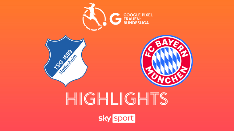 Spieltag 11: TSG 1899 Hoffenheim - FC Bayern München - 2025/26 - Frauen Bundesliga