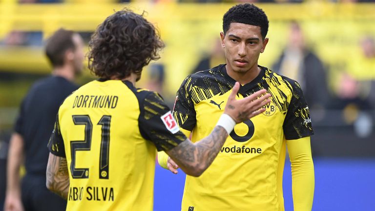 Fabio Silva (l.) und Jobe Bellingham sind neu beim BVB.