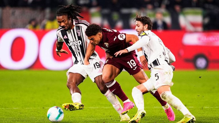 Im Turiner Stadtderby gibt es am Ende keinen Sieger. 