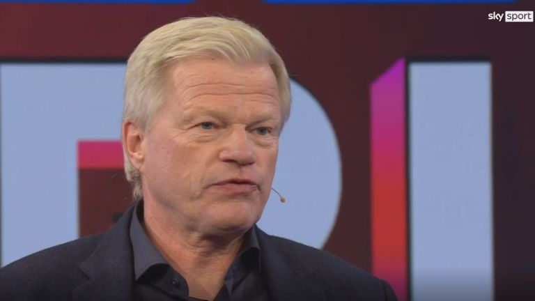 Oliver Kahn zu Gast bei "Triple - der Hagedorn-Fußballtalk".