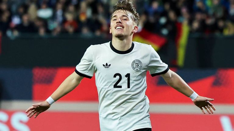 Lennart Karl trifft für die U21 auch in Georgien. 