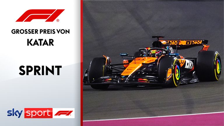 Oscar Piastri profitiert im Sprint von Katar von einem starken Start seinerseits und kann einen am Ende ungefährdeten Sieg einfahren. Hinter ihm folgen Mercedes-Pilot George Russell und WM-Konkurrent Lando Norris. 