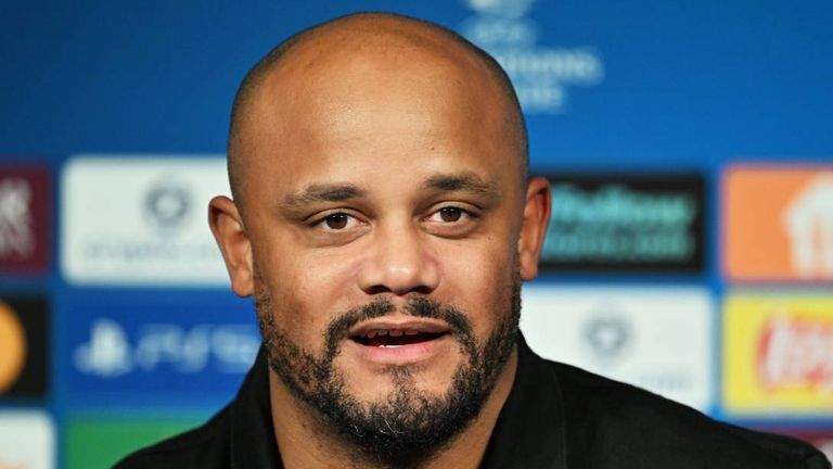 Vincent Kompany ist angetan von der Arbeit seine PSG-Kontrahenten.