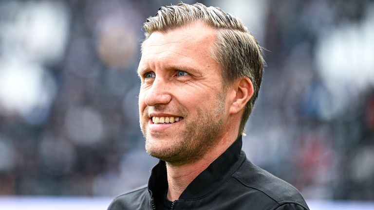 Markus Krösche Manager der Saison 2024/25.