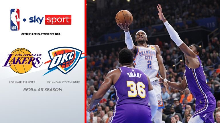 Los Angeles Lakers @ Oklahoma City Thunder - die Highlights