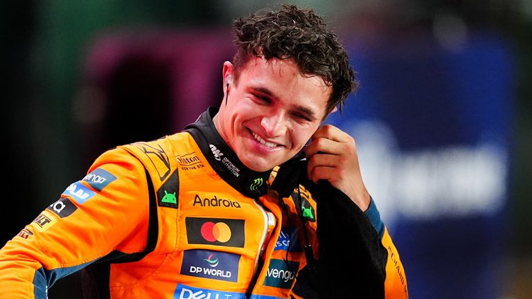 Lando Norris kann in Katar vorzeitig Weltmeister werden. 