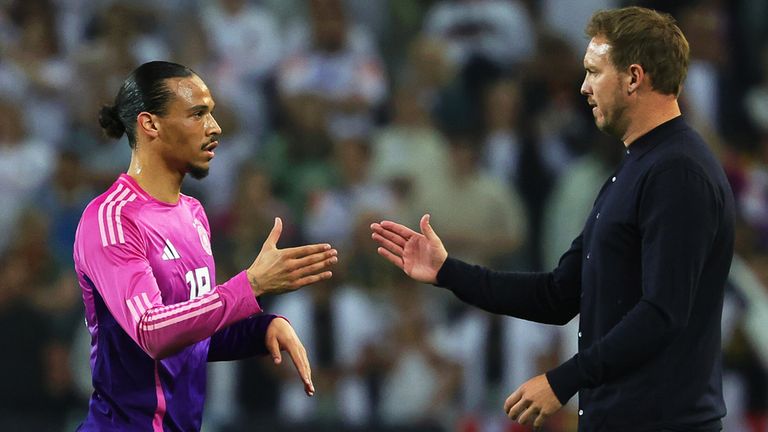 Julian Nagelsmann hat Leroy Sane zurück in den DFB-Kader geholt. 