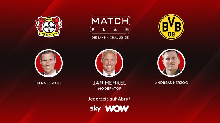 Matchplan - Die Taktik-Challenge: 12. Spieltag - Bayer Leverkusen vs. Borussia Dortmund